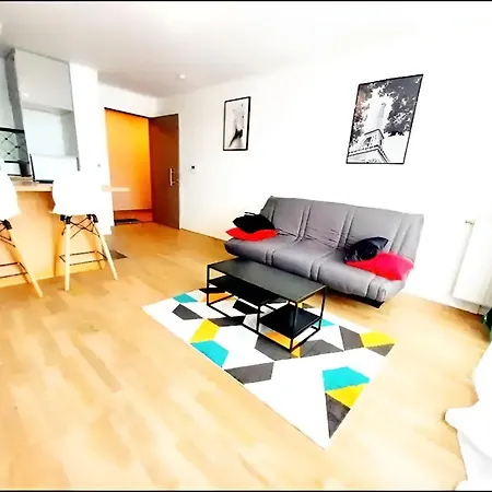 Melody Clamart, 25 Min De Paris, Tramway 6, Parking Apartamento Clamart